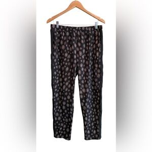 Band of Gypsies: Patterned Black Gypsy Pants